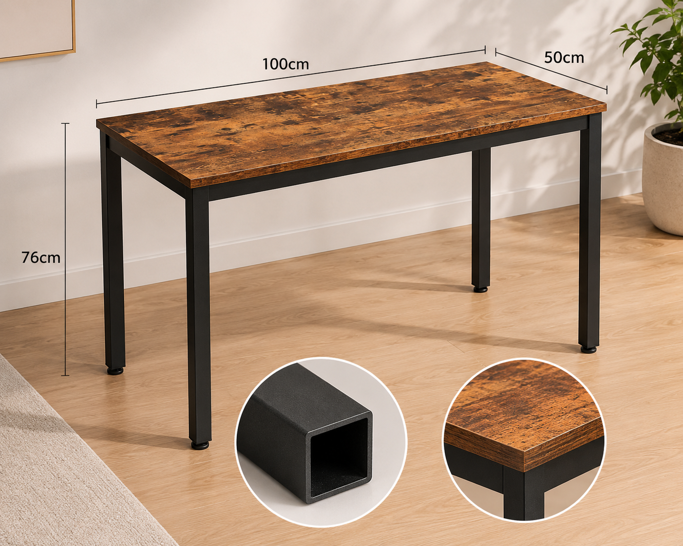 Moderne Skrivebord – Stilrent design til en organiseret arbejdsplads