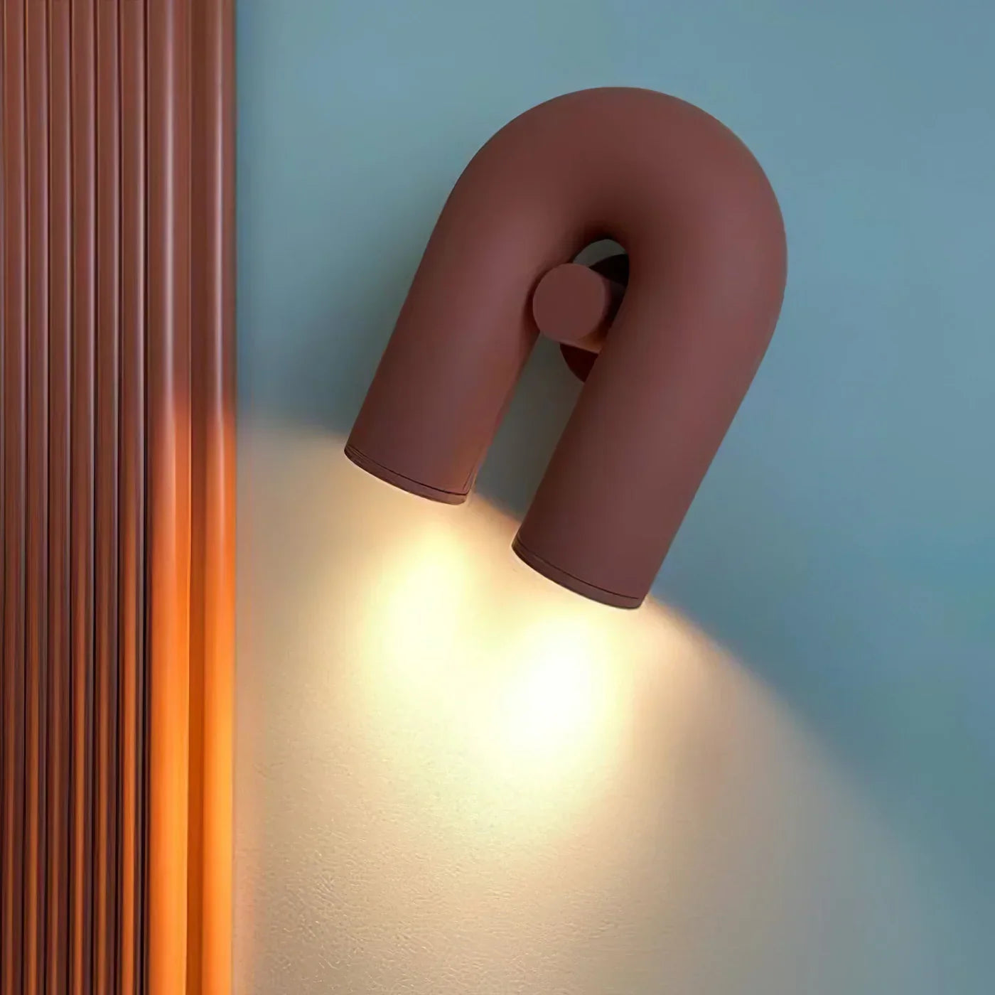 Moderne LED Væglampe med Bueform