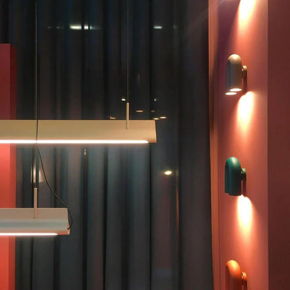 Moderne LED Væglampe med Bueform