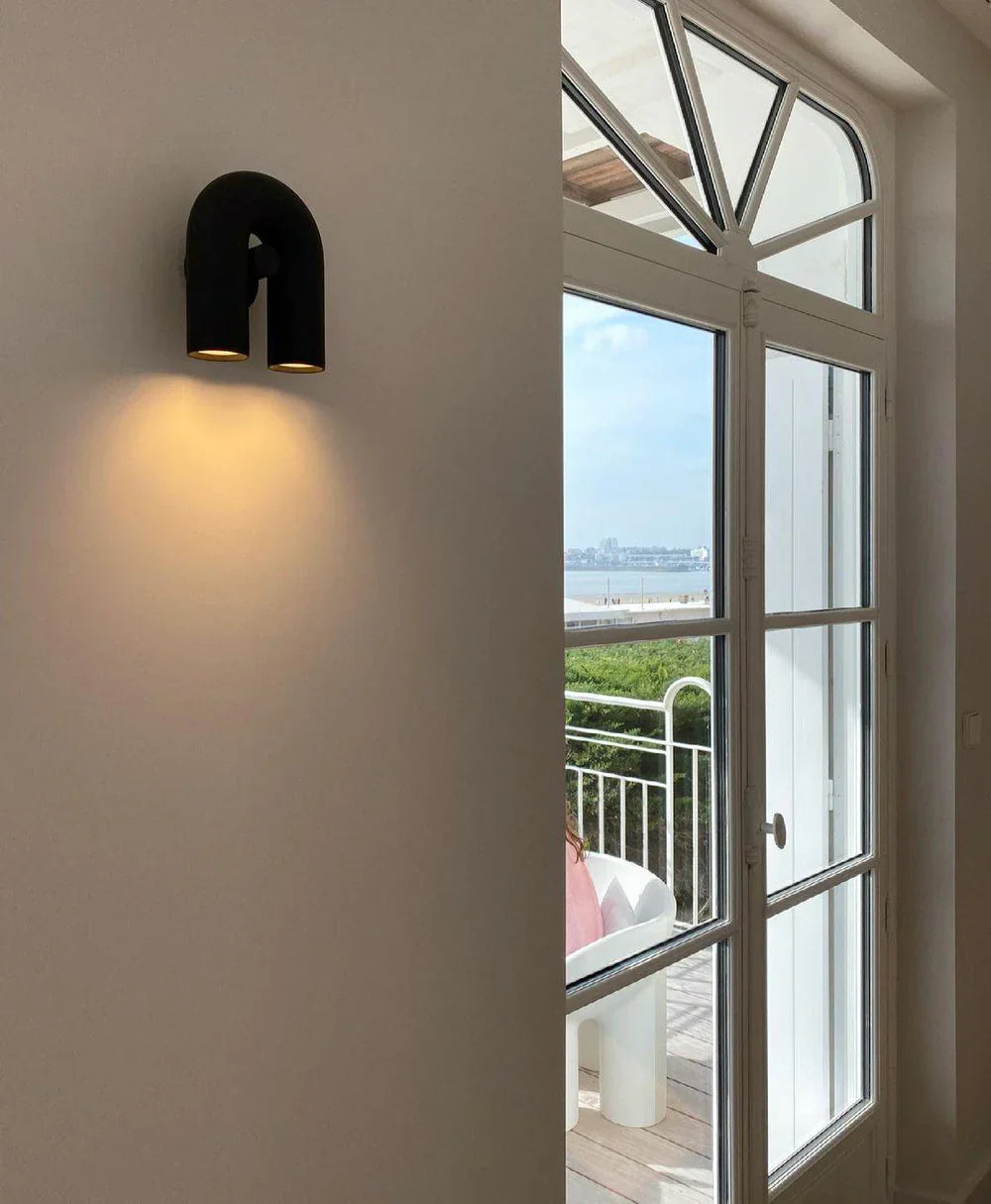 Moderne LED Væglampe med Bueform