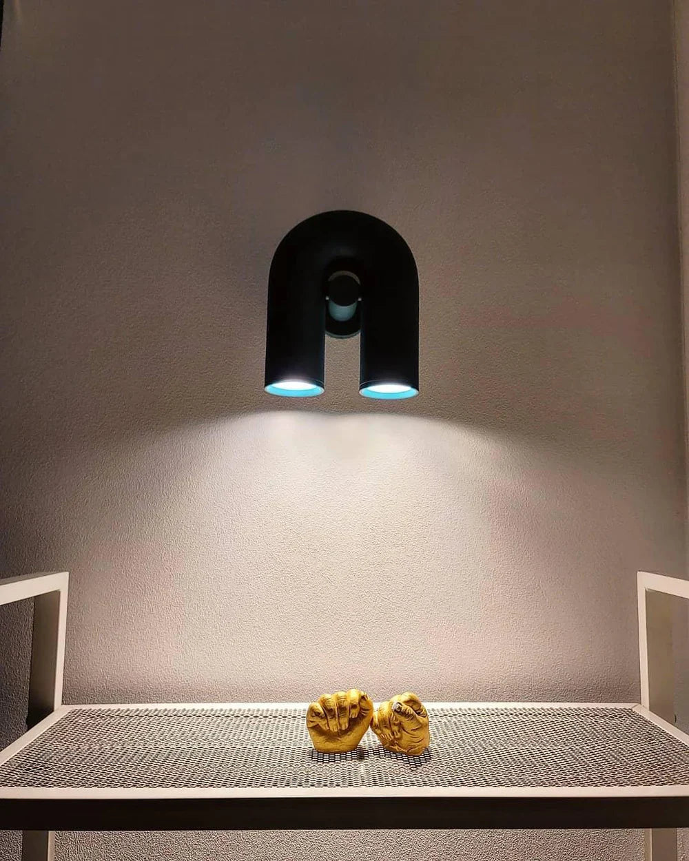 Moderne LED Væglampe med Bueform