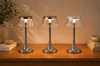 Luksus Glasbordlampe
