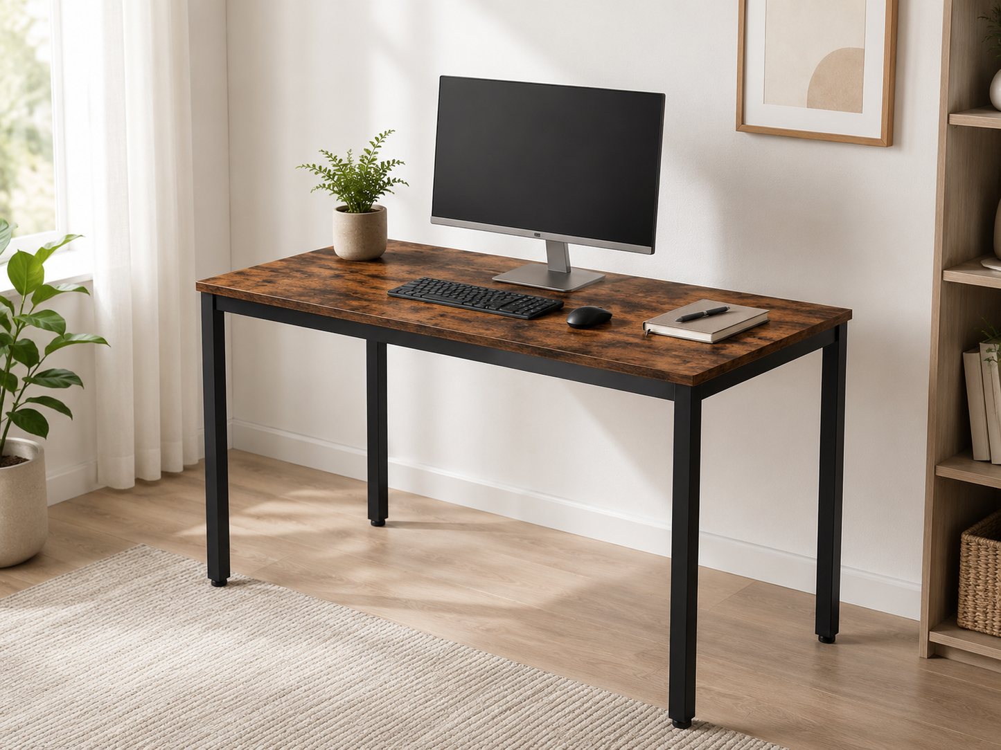 Moderne Skrivebord – Stilrent design til en organiseret arbejdsplads