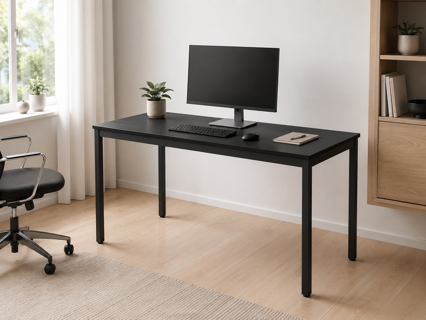 Moderne Skrivebord – Stilrent design til en organiseret arbejdsplads