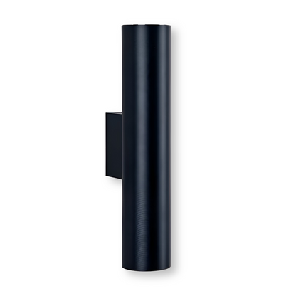 Væglampe med dobbelt lysretning – moderne cylinder lampe i aluminium