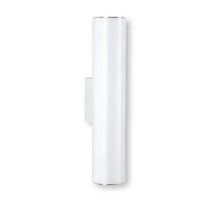 Væglampe med dobbelt lysretning – moderne cylinder lampe i aluminium