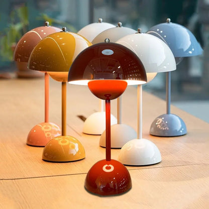 Trådløs bordlampe med minimalistisk design