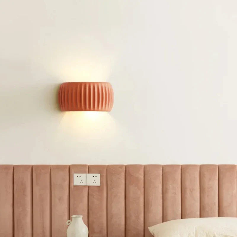 Keramisk LED Væglampe – Moderne Dekorativ Belysning