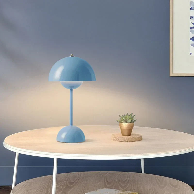 Trådløs bordlampe med minimalistisk design
