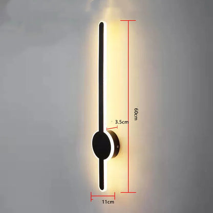 LumoFlex – Trådløs genopladelig LED-væglampe med fjernbetjening og dæmpningsfunktion