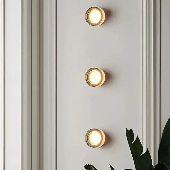 Moderne LED væglampe i elegant design