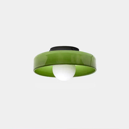 Moderne loftlampe i glas med minimalistisk design