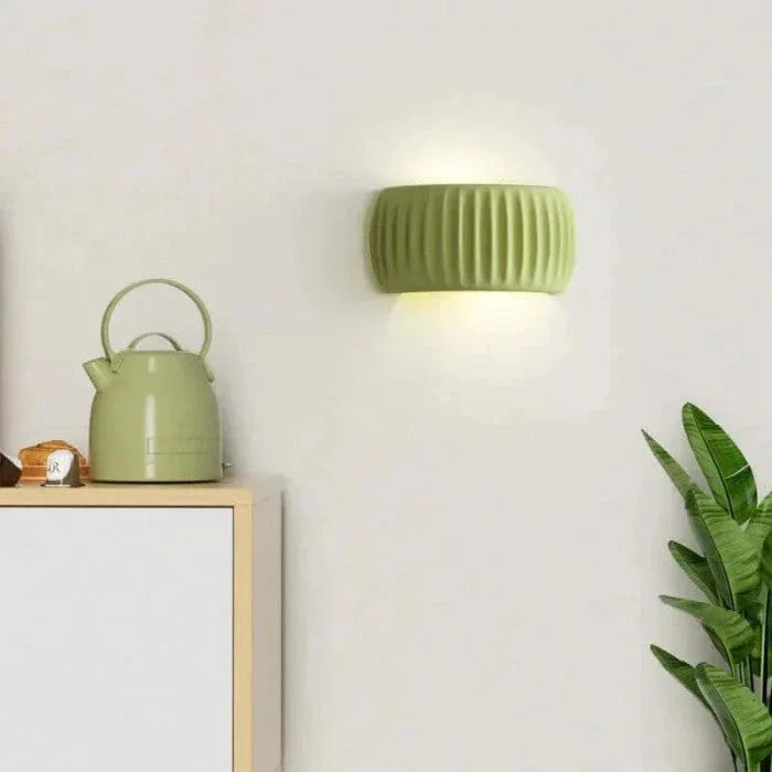 Keramisk LED Væglampe – Moderne Dekorativ Belysning